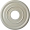 Ekena Millwork Valeriano Ceiling Medallion (Fits Canopies up to 6 1/4"), 12 1/8"OD x 3 5/8"ID x 3/4"P, Flash Blue CM12VAFBS - alternate 1